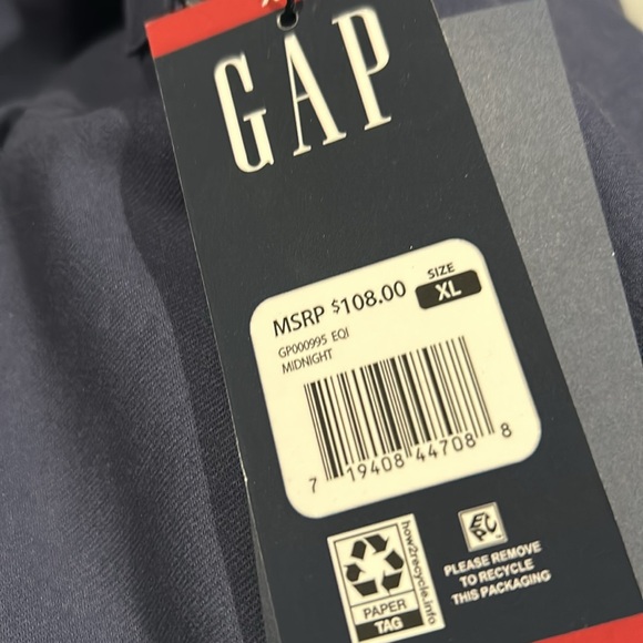 Gap women’s jacket lightweight size large blue color zip up nwt - Picture 10 of 11